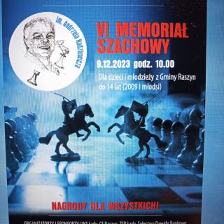 Szachiści w Memoriale 09.12.2023.
