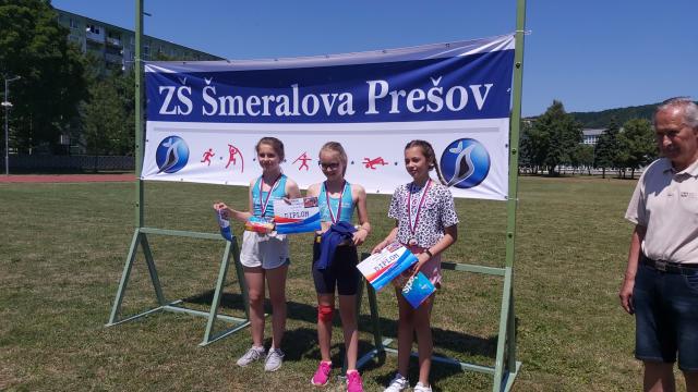 Výborné výsledky našich atlétov v Prešove.