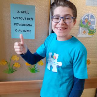 2. apríl – Svetový deň povedomia o autizme