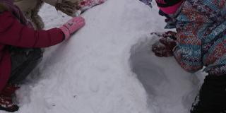 ŠKD - Tvoríme zo snehu