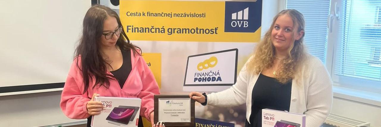 Prvé miesto na Slovensku – v súťaži Finančná sloboda