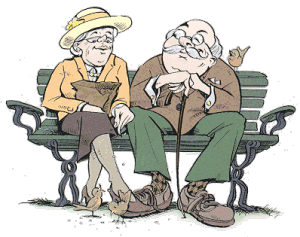 Úcta k starším v domove dôchodcov 1.B