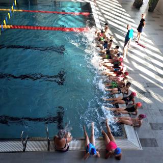 Plavecký  výcvik 1.deň