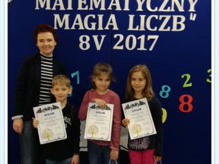 Finał Dzielnicowego Konkursu Matematycznego dla klas II - „MAGIA LICZB”