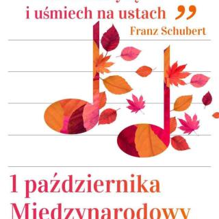 Plakat na Międzynarodowy Dzień Muzyki, 1 października 2023 r.