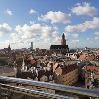 widok na Wrocław