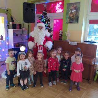 Spotkanie z Mikołajem w przedszkolu