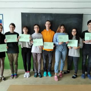 Vyhodnotenie školského kola súťaže v hláskovaní „SPELLING GENIUS“ (6. – 9. ročník)