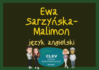 Sarzyńska-Malimon Ewa